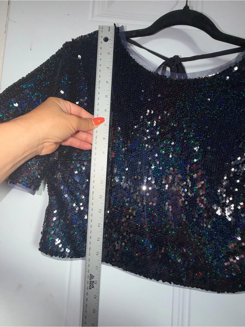 Lulus black sequin